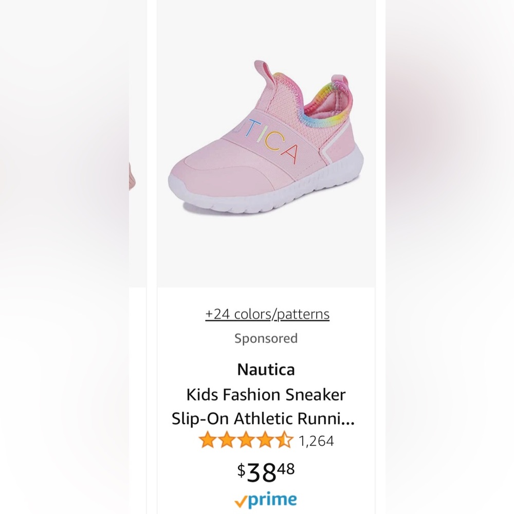 Offers! Nautica Baby Girl Shoes Size 6 Barely Worn!